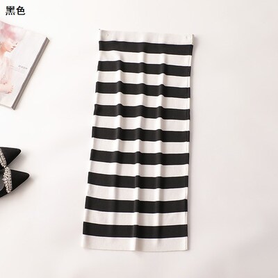 239114强烈推荐更高端品质女装秋季深圳专柜包臀条纹半身裙针织裙