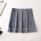 238411 牛仔半身裙 夏短款