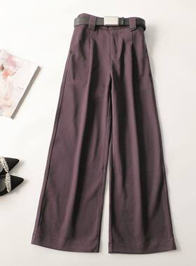 245004南油高端轻奢高货女装厚款冬季加绒保暖洋气女裤休闲裤