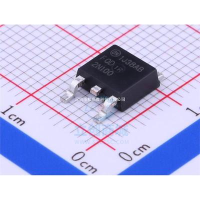 FQD2N100 FQD2N100TM TO-252 MOS场效应管 N沟道 1.6A/1000V 贴片
