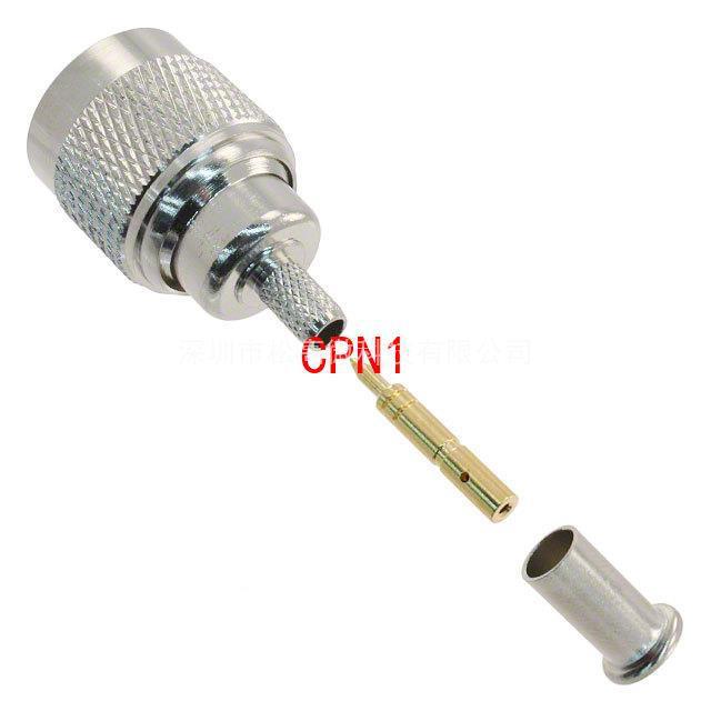 CPN1 [CONN N PLUG STR 50 OHM SOLDER]