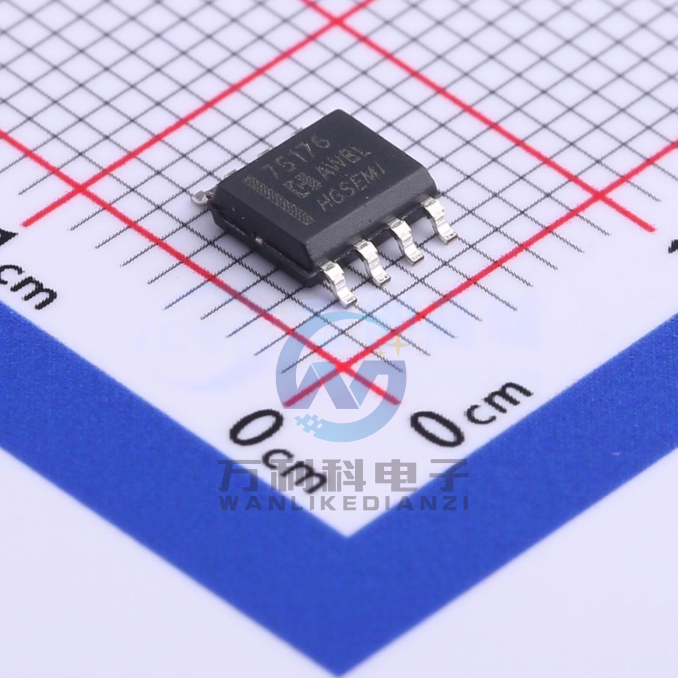 SN75176M/TR RS-485/RS-422芯片SOP-8封装 原裝正品