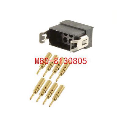 M80-8130805 [DIL MALE LARGE BORE CRIMP CONN]