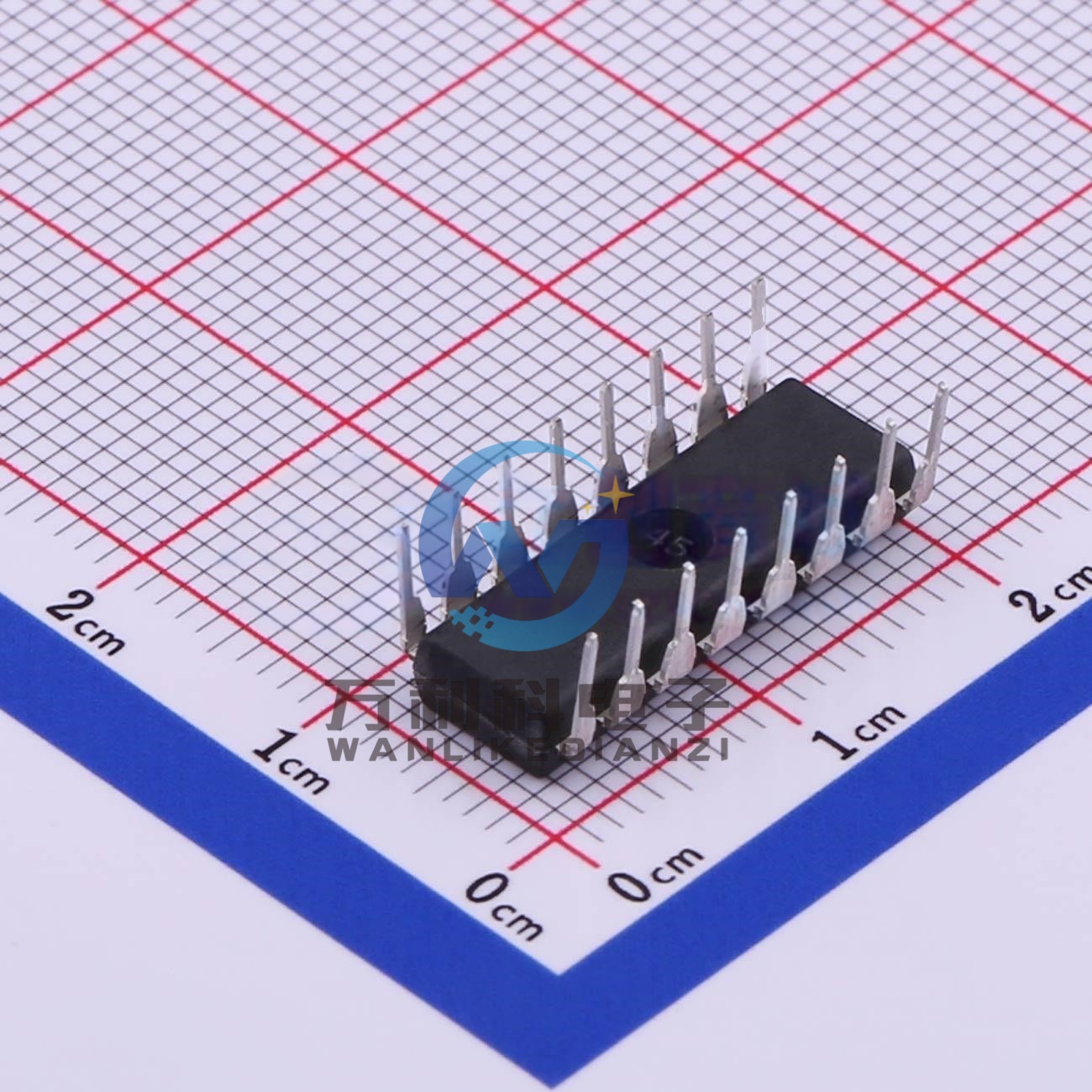 CD4051BE 单刀八掷(SP8T)模拟开关/多路复用器DIP-16封装 原裝正