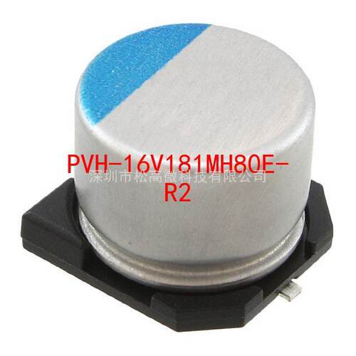 PVH-16V181MH80E-R2 [CAP POLYMER 180UF 20% 16V SMD]