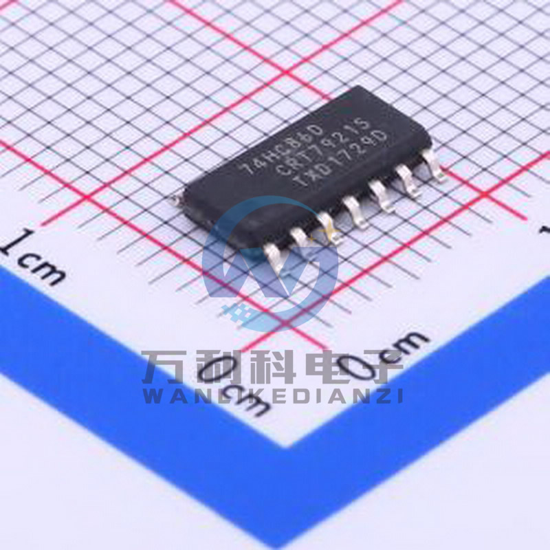 74HC86D,653 逻辑门 SOIC-14封装 原装正品
