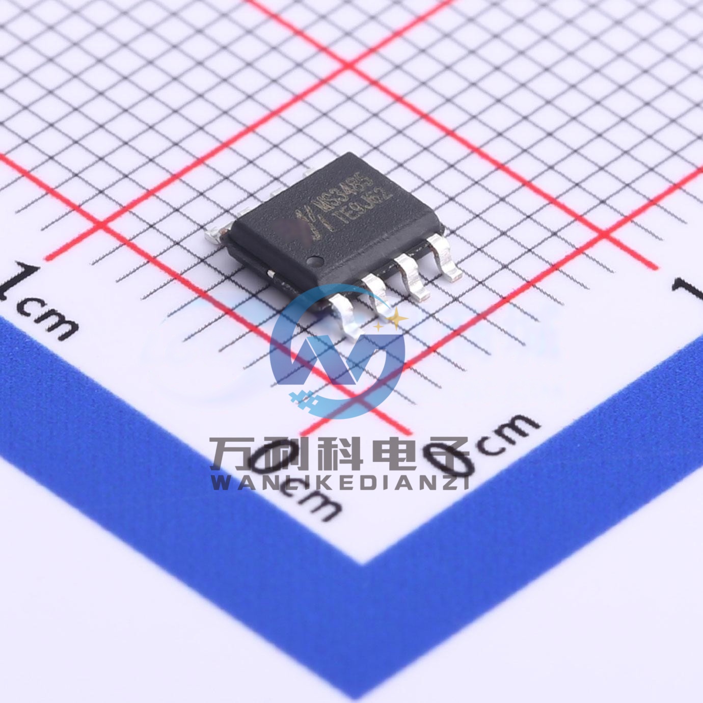 MS3485 收发器RS-485/RS-422芯片SOIC-8封装 原裝正品