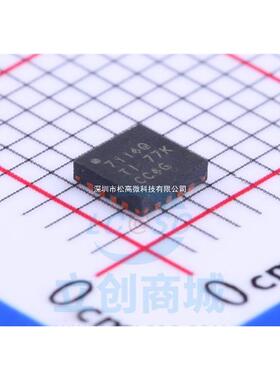 全新TPS57114QRTERQ1 丝印7114Q QFN16 开关稳压器IC