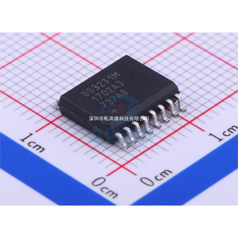 全新进口 贴片DS3231M DS3231M+TRL SOIC-16实时时钟芯片