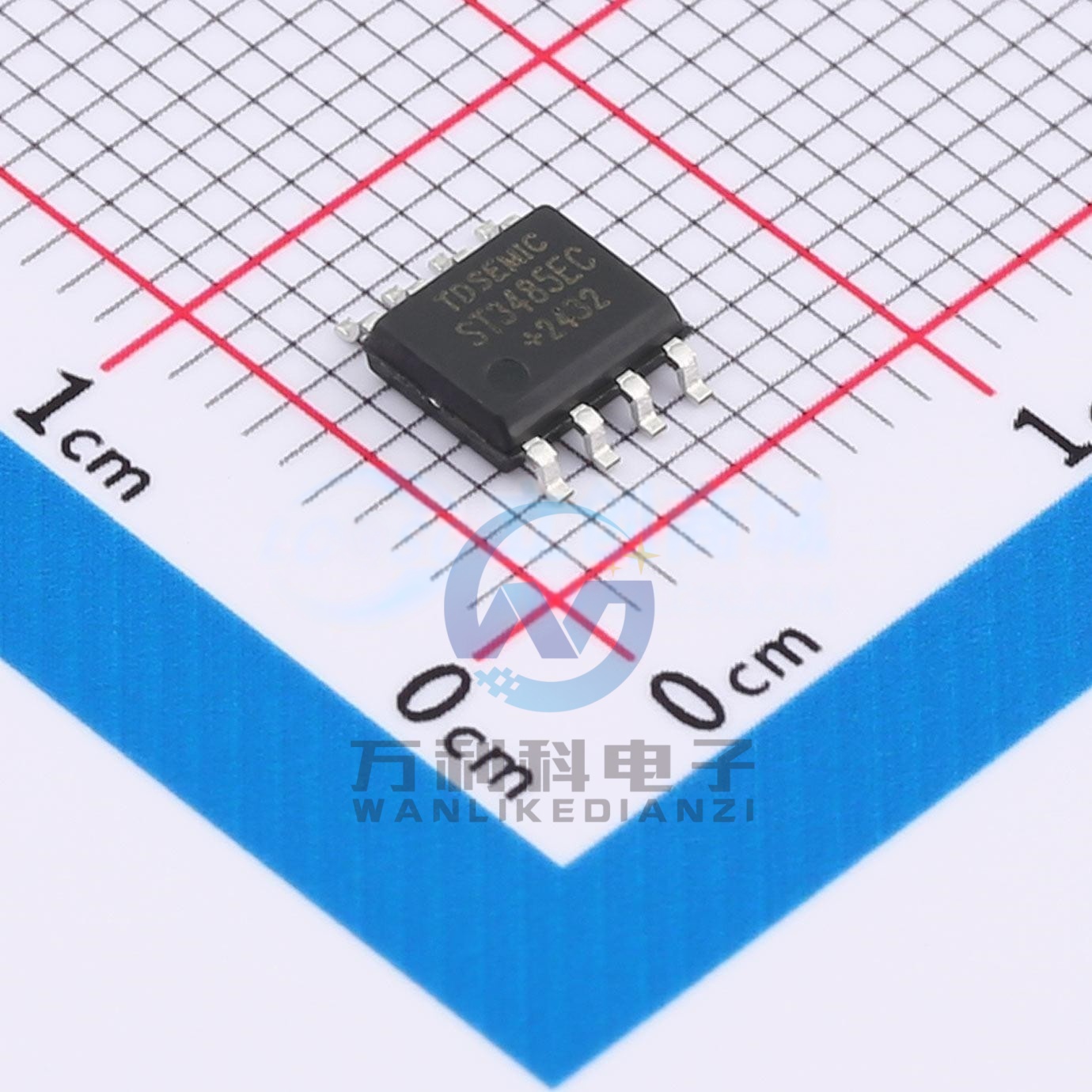 ST3485ECDR-TD RS-485/RS-422芯片SOP-8封装 原裝正品