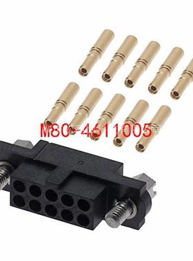 M80-4611005 [CONN RECEPT 2MM 10POS 24-28AWG]