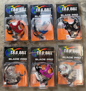 TRUBALL火球撒放器刀锋握撒3指4指 复合弓BLADE PRO FLEX黄铜镀络