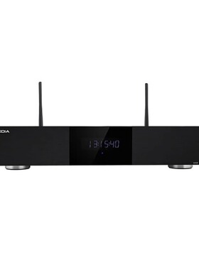 海美迪H2000 蓝光真4KUHD双高清接口 3D家庭影院双硬盘仓位播放机