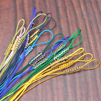 金线平结拉环71号diy吊坠项链