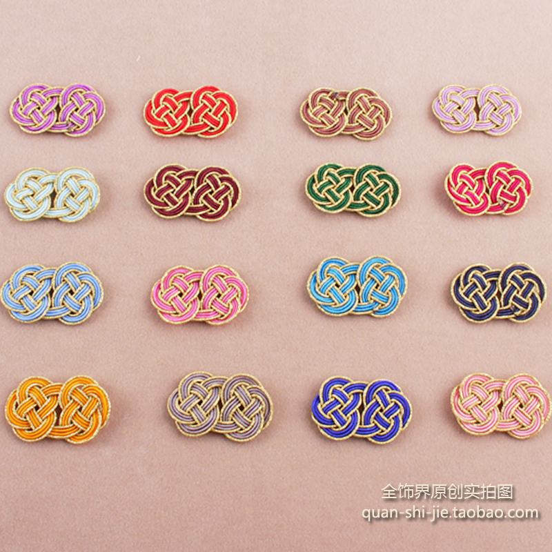 diy金线挂绳毛衣链民族风双钱结