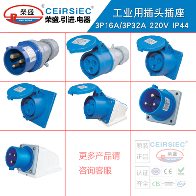 工业插头防水插头CEIRSIEC/荣盛