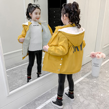 女童棉袄2023年冬季新款洋气韩版中大童棉服短款加厚加绒棉衣外套