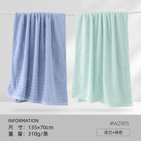 Jieliya bath towel 2026 New style pure cotton large towel for adults and children, absorbent and soft, men's and women's summer bath wrap towel thumbnail 7