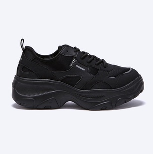 首尔的米家OTZShoes 女鞋Romita黑色松糕底网面休闲鞋运动鞋