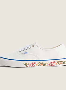 首尔的米家VANS 男鞋女鞋AUTHENTIC白色帆布休闲运动鞋滑板鞋