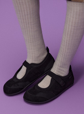 首尔的米家OTZShoes 女鞋TULARE黑色魔术贴休闲鞋运动鞋淑女鞋