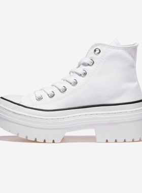 首尔的米家Converse/匡威 女鞋CTAS LUGGED HEEL白色休闲鞋运动鞋