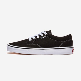 首尔的米家VANS 男鞋女鞋JETTZ日版黑白帆布休闲滑板鞋运动鞋