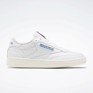 首尔的米家Reebok/锐步 男鞋女鞋CLUB C 85白蓝休闲滑板鞋运动鞋