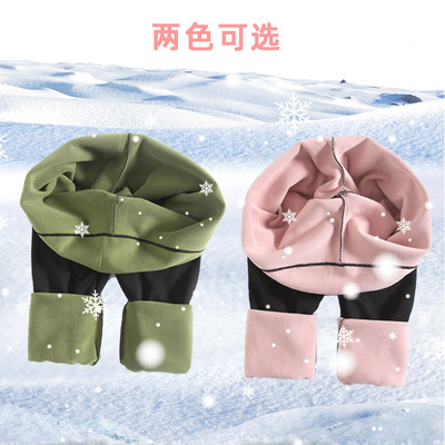 秋冬长裤鲨鱼皮孕妇锦纶