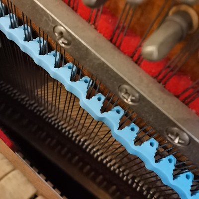 钢琴硅胶快速止音带/高音区安装视频/钢琴调律调音维修工具FAMAYA