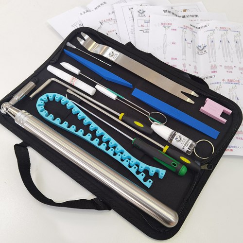 全套钢琴调律维修工具套装(视频课程/软件/钢琴结构图纸)FAMAYA