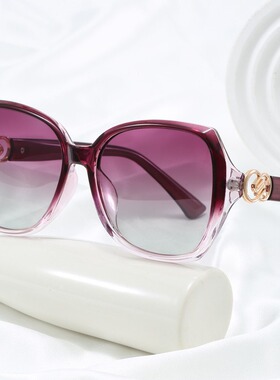 （实体店货源）新款女士偏光太阳镜时尚韩版方框眼镜潮款批墨镜发