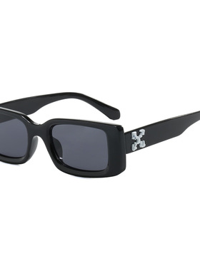 2025新款GM墨镜男女复古感ins防紫外线太阳镜欧美方形时尚跨镜