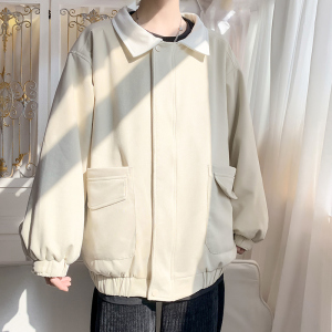 麂皮绒双面穿夹克 22秋装新款男装港风大码夹克外套 DY96  P120图片