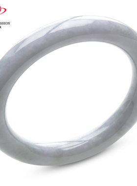 豪8印象P26018P416翡翠手镯圈口55.8mm冰糯种天然浅绿缅甸a货玉镯