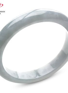 豪8印象P26018P420翡翠手镯圈口59.8mm天然冰糯种浅绿缅甸a货玉镯