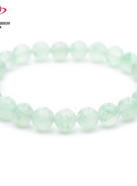 豪8印象.翡王妃F25009F426天然非洲翠手链珠串冰种绿飘花玉石珠宝