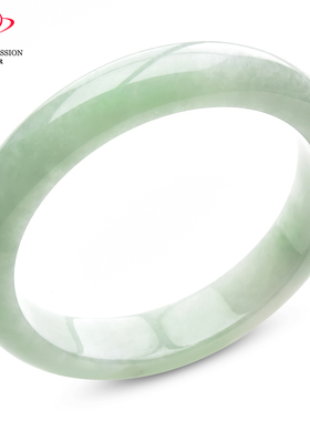 豪8印象P26048P251翡翠手镯圈口55.7mm冰糯种果绿天然缅甸玉镯