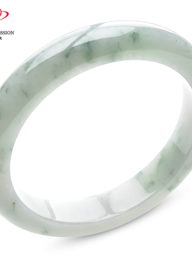 豪8印象手镯之家S1225128Y171翡翠手镯圈口54.9mm天然缅甸a货玉镯