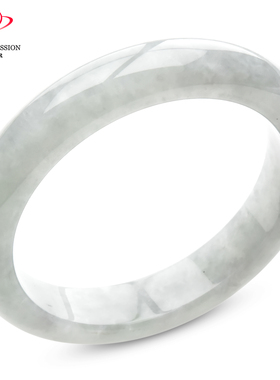 豪8印象手镯之家S225018Y536翡翠手镯圈口54.2mm天然缅甸玉手镯