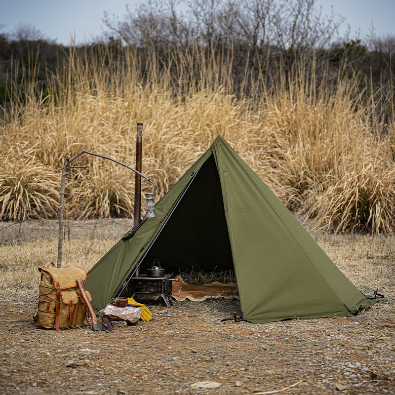 camping octagonal overnight survival pyramid tent shelter