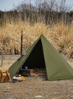 camping octagonal overnight survival pyramid tent shelter