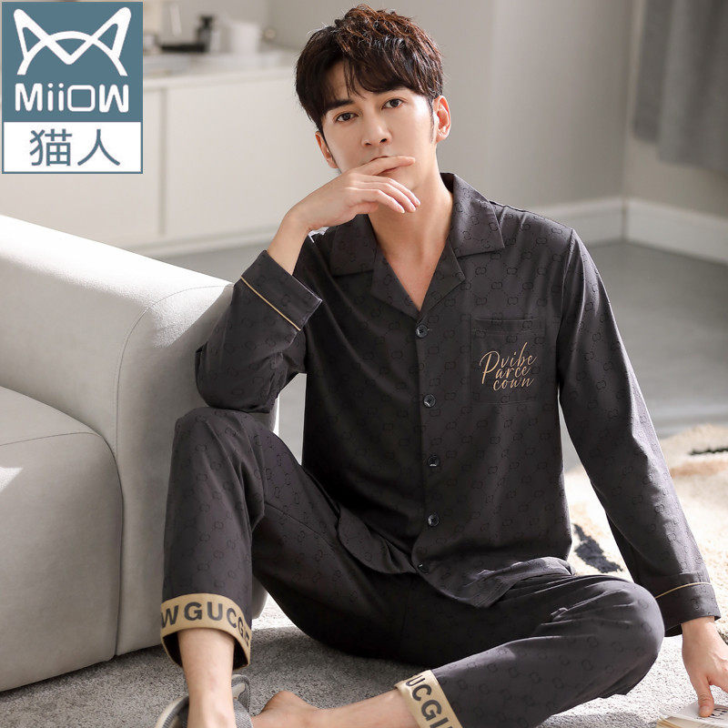 2022年新款猫人男士纯棉休闲时尚