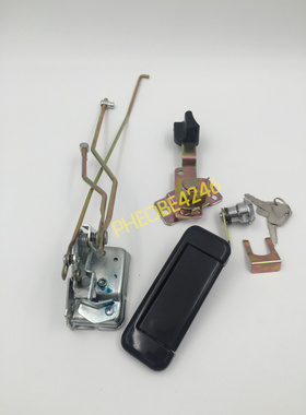 挖掘机配件 山重建机 众友JCM921 驾驶室门锁总成 外拉手锁块