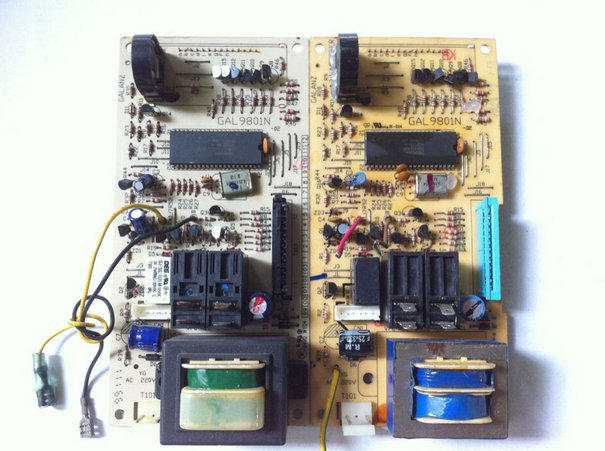 拆机微波炉电脑板GAL9801N-02 9604N-03 WD900ASL23-2