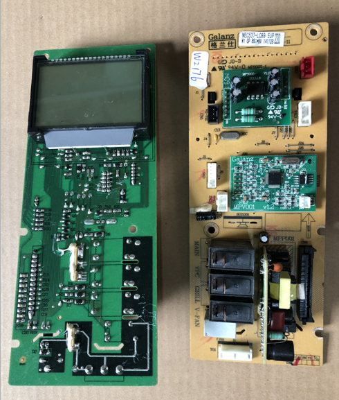 拆机格兰仕微波炉面板G90F25CSXLVIII-R6(G0) 电脑板MEC537-LC89