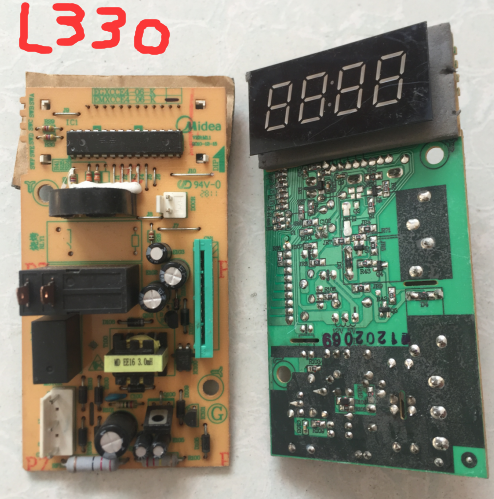 美的微波炉电路板 主源EMXCCE4-06-K/EM720FF2-NA1单继电器无烧烤