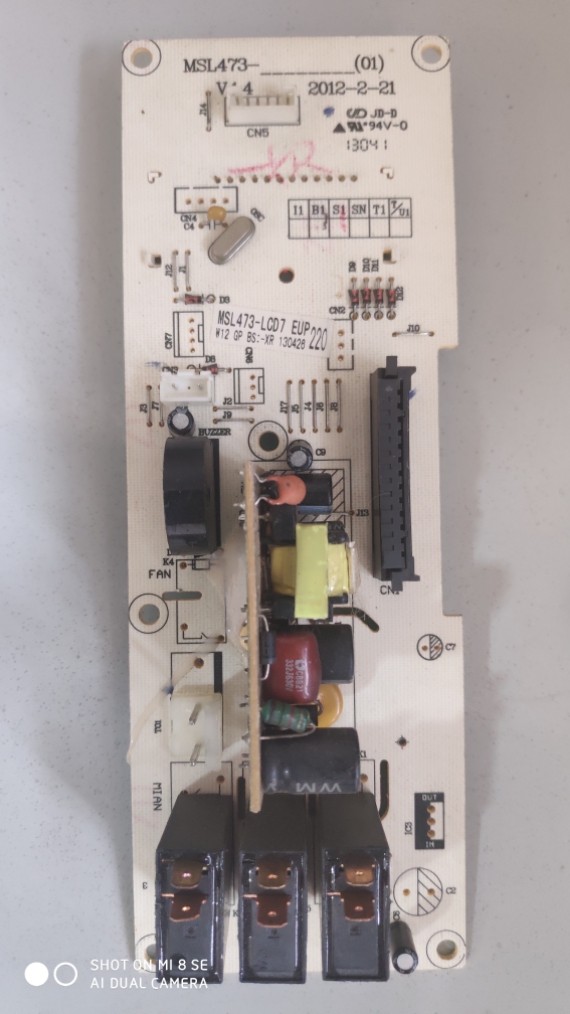格兰仕微波炉G70F20CN3L-C2K( R4) C2(R1)电脑板MSL473-LCX7-LCL7