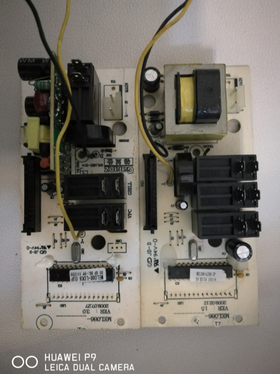 拆机G80F20CN2L-B8(S0)MEL086-LCK8 格兰仕微波炉电脑板版路