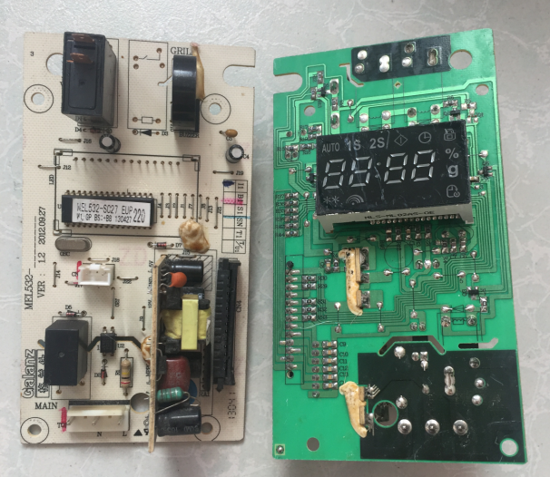 拆机格兰仕P70F23CP-G5微波炉电脑板MEL532-SC17 MEL532-SC27